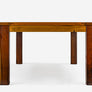 "Rokeby" Rustic Triple Wood Panel Dining Table