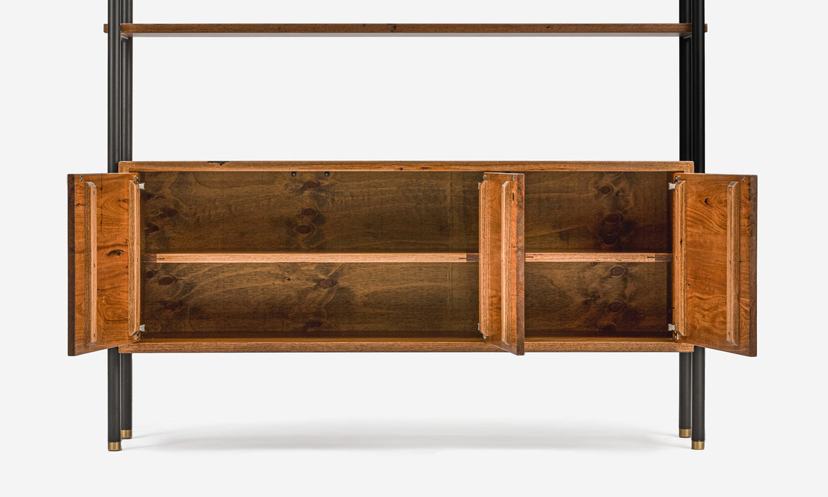 “Ollie” Storage & Shelving Unit ND Recycled Timber Furniture