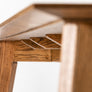 American Oak Strider Table 2.2m, Smoked Oak colour