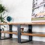 TV Unit - Split Level Style, TV Unit - Recycled Timber Furniture