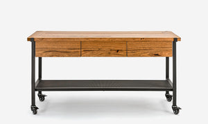 Kitchen Island Bench | Recycled Timber Top