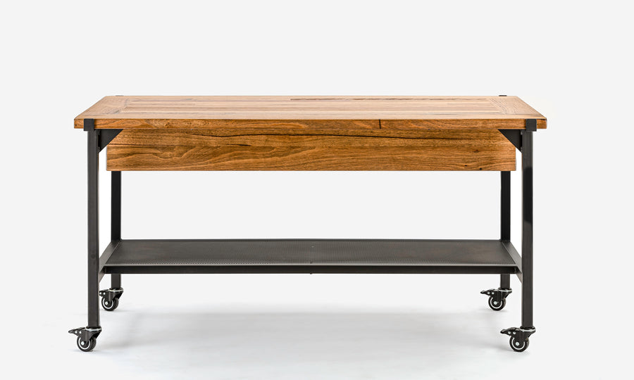 Kitchen Island Bench | Recycled Timber Top