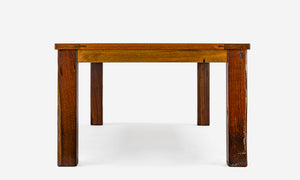 "Rokeby" Rustic Triple Wood Panel Dining Table