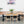 Curved Steel Leg Dining Table | Straight Board Recycled Stringy Bark