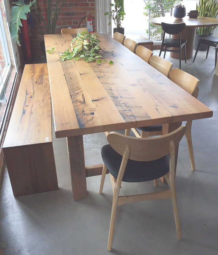 3.3m Straight Board Dining Table