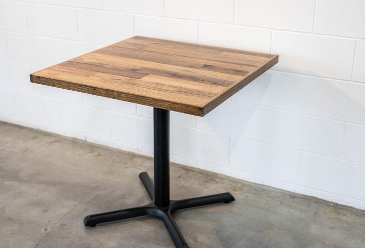 Cafe Table Top Scatter Style with Edge, Table - Recycled Timber Furniture