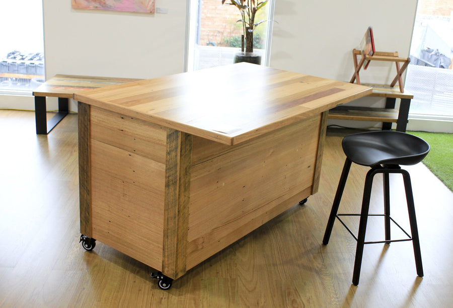 "Nigella" Kitchen Cart – ND Recycled Timber Furniture