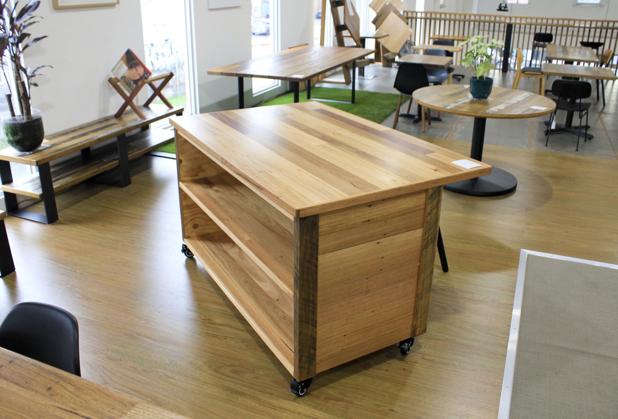 "Nigella" Kitchen Cart – ND Recycled Timber Furniture