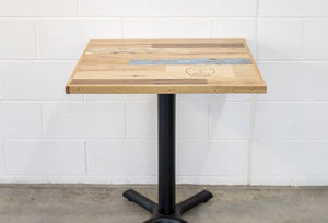 Cafe Table Top Scatter Style with Custom Inlay-Table-ND Furniture